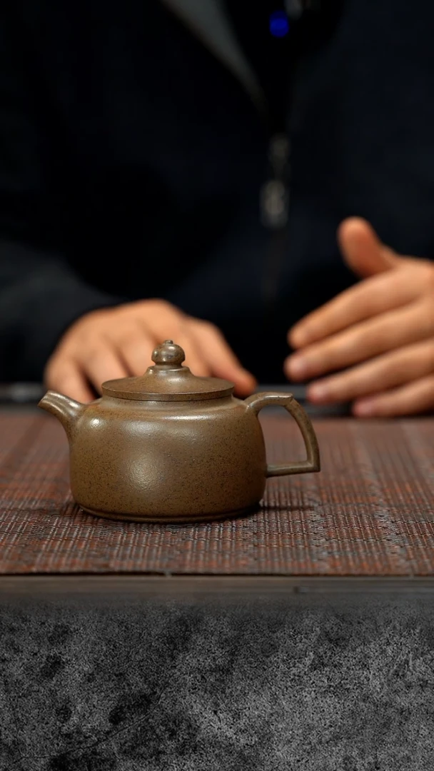 【闪购商品】紫砂茶壶柴烧笠翁 ZCJ