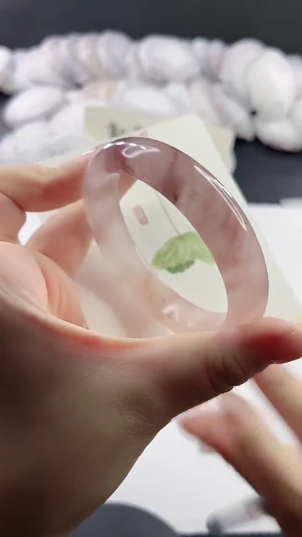 未镶嵌手镯石英质玉L85