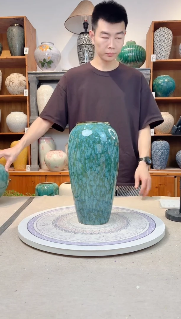 瓶陶瓷花瓶  星辰大海 大号  正品