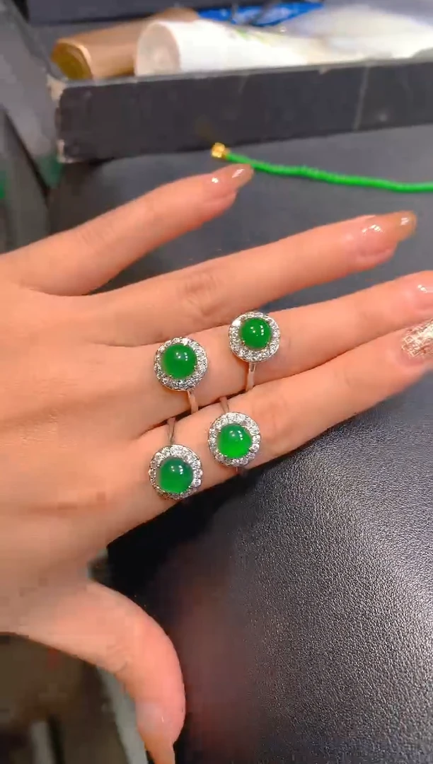 【闪购商品】定制翡翠未镶嵌38定制翡翠 多样性发货（发其一）