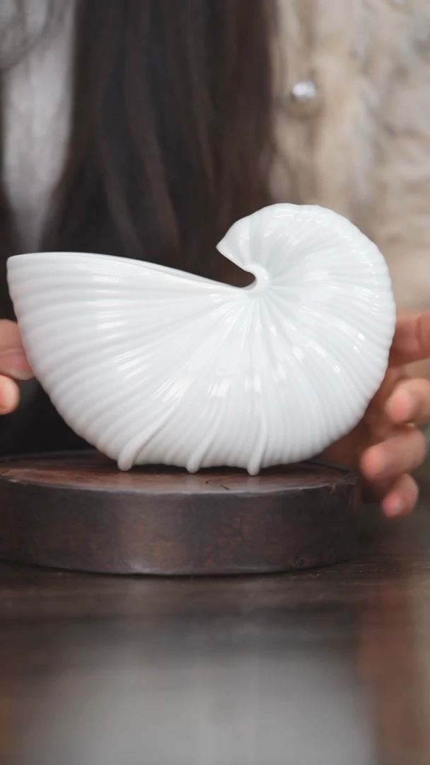 【闪购商品】杯19柴房陶瓷柴烧海螺