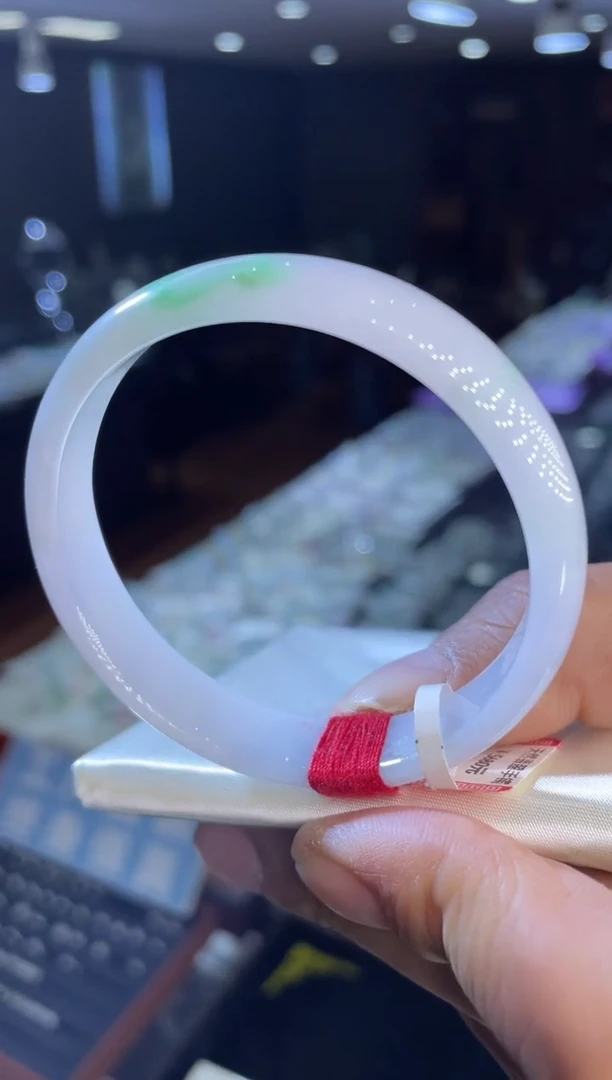 未镶嵌手镯翡翠正圈54-55