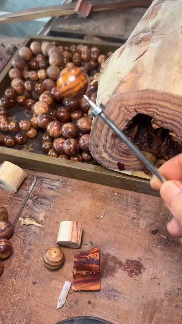 手串黄花梨/降香黄檀海南黄花梨2.0单圈12颗手串定制，不退不换