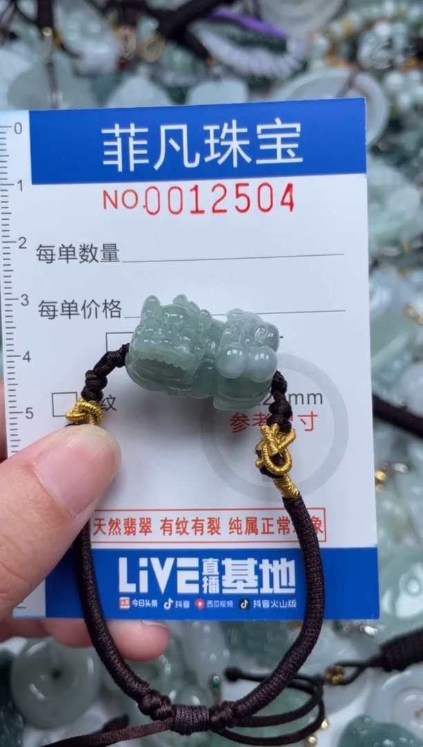 颈饰未镶嵌翡翠12504