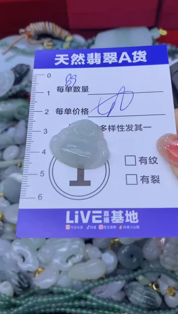 颈饰未镶嵌翡翠天然翡翠A货批量多样性发一件
