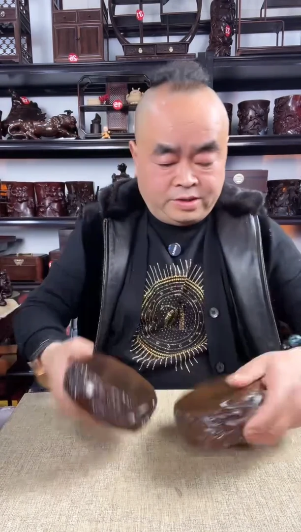 木老李红木工艺品36瑕疵