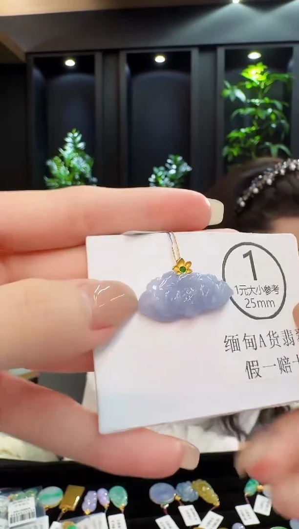 吊坠(不含链)未镶嵌翡翠 缅料A货/支持复检/一件