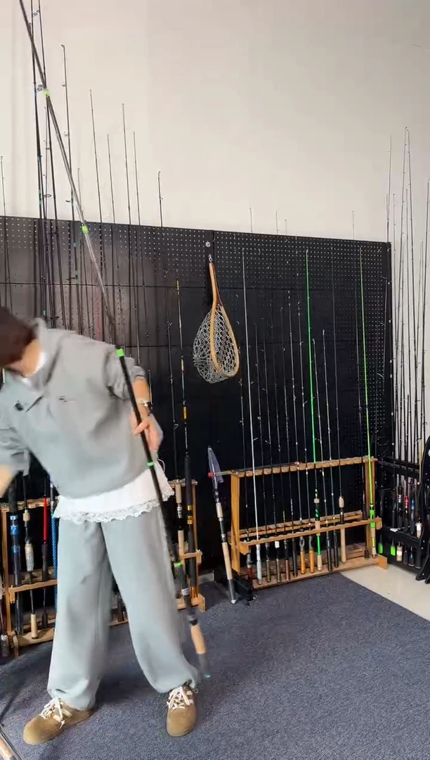 3m碳素迷你feeder绿色直柄3m（瑕疵尾货竿，没有售后，介意勿拍）