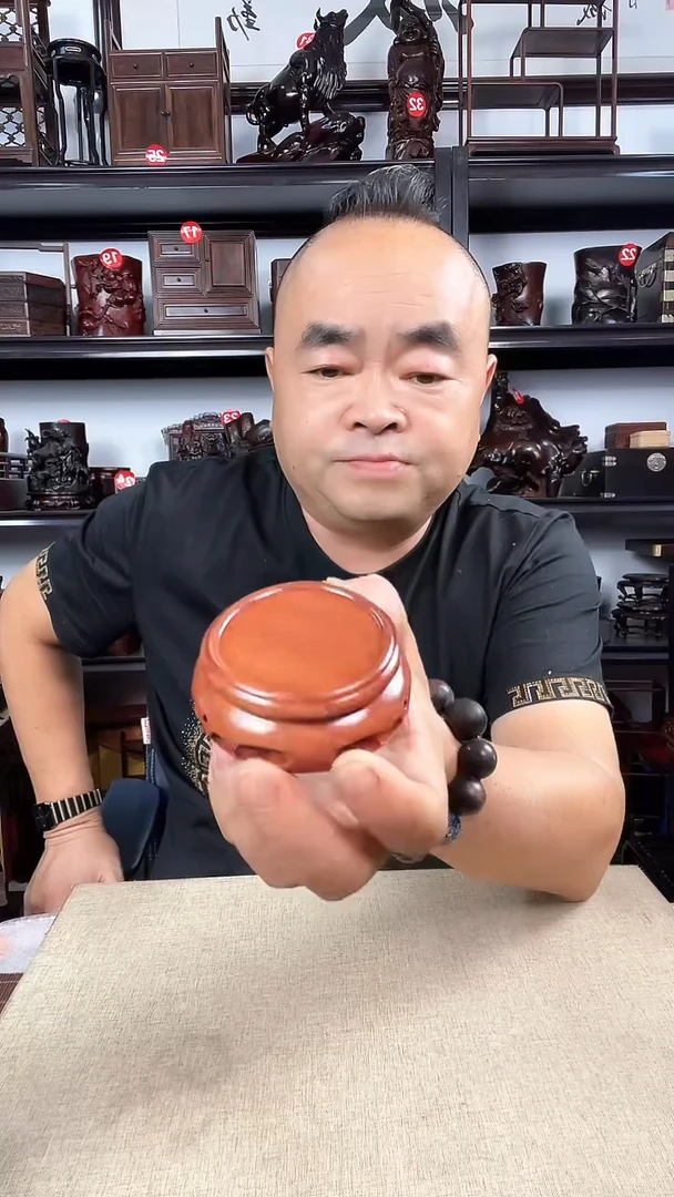 木小圆老李红木工艺品