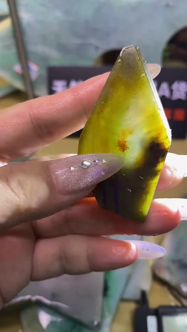 翡翠裸石天然A货缅甸翡翠高品质边角料234