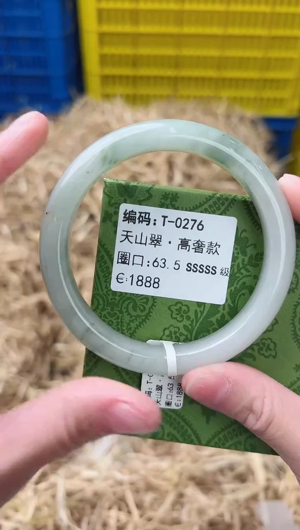 未镶嵌手镯石英质玉T-0276