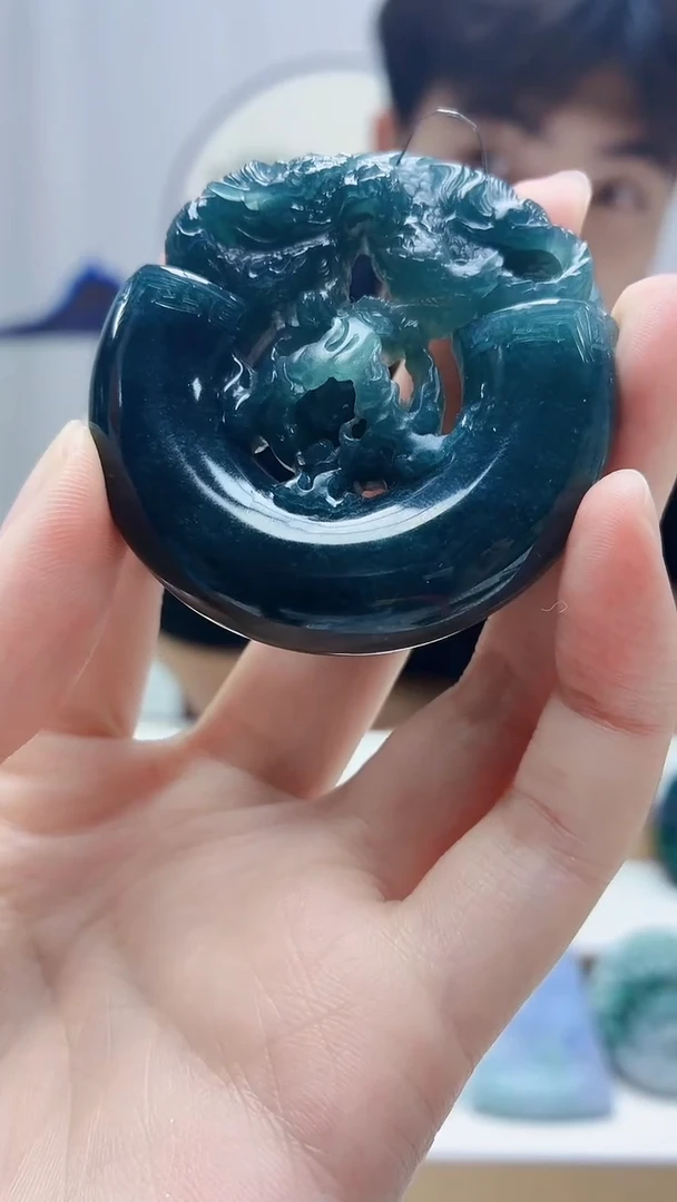 未镶嵌定制翡翠5145zm-毛货挂件123