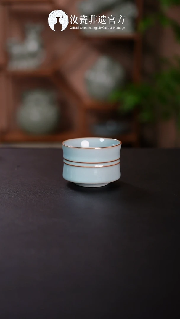 杯子原产地原矿釉非遗传承 马蹄杯 简包