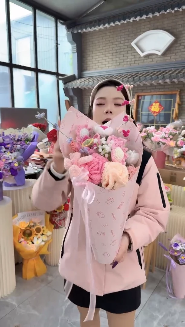 非遗手工定制花束，孤品清仓！