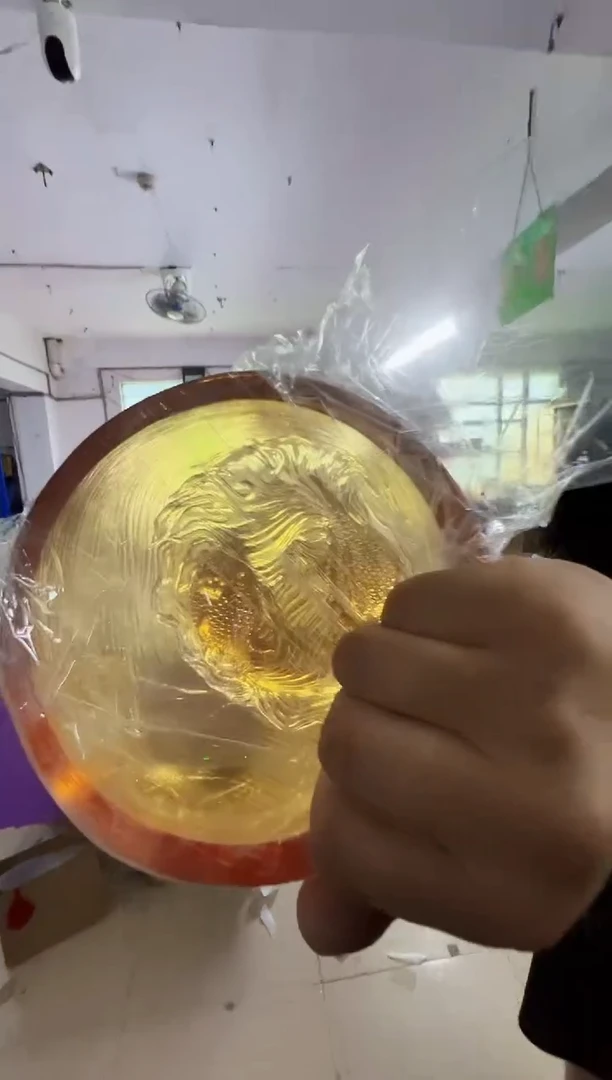 手工艺品琉璃古法琉璃聚宝盆摆件