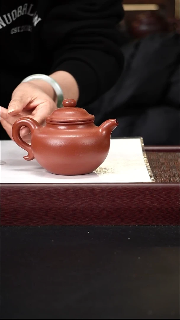 茶壶紫砂LXC朱泥大亨莲子
