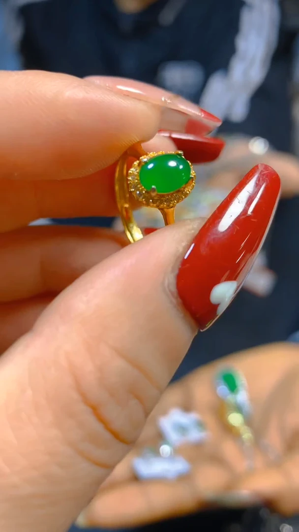 【闪购商品】翡翠戒指未镶嵌0531704027多样性发一