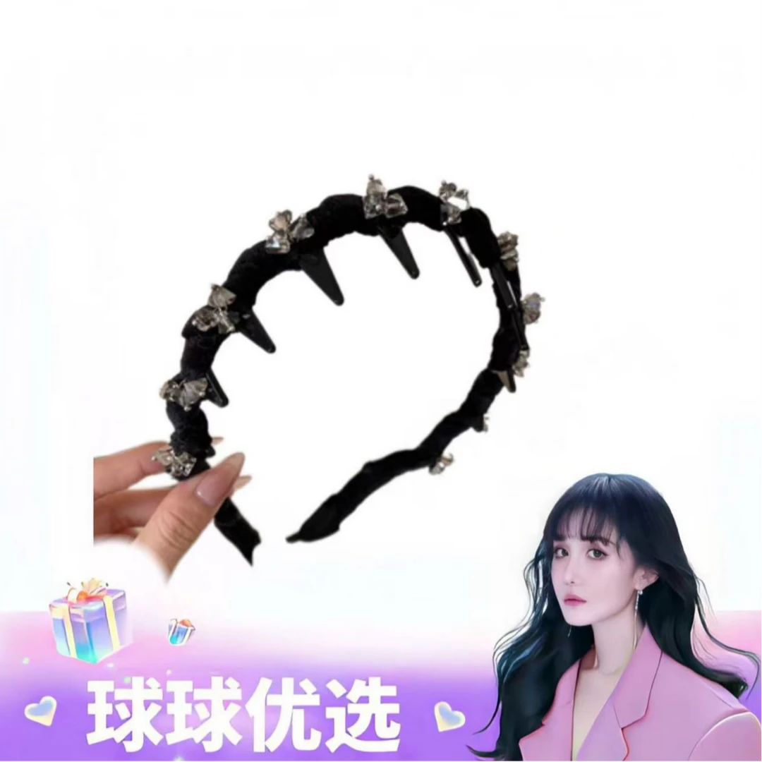 【球球优选】熹金带齿碎发波浪发箍48小时Y1