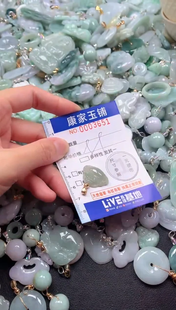 颈饰未镶嵌翡翠3651