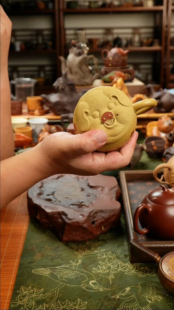 茶壶紫砂百福猪顶顶顶顶顶顶顶