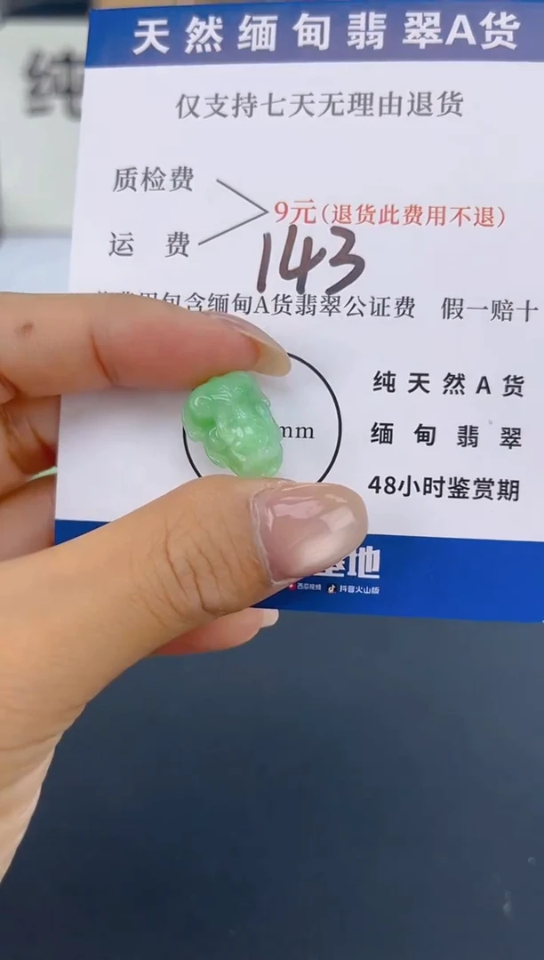 颈饰未镶嵌翡翠纯天然缅甸翡翠A货