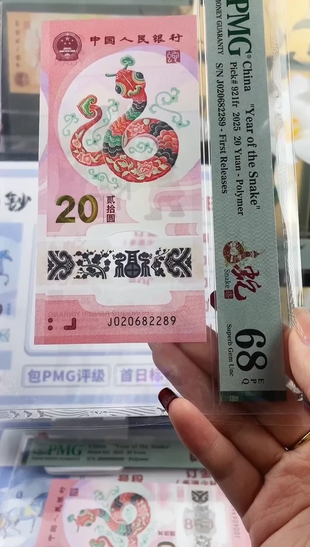 塑料蛇钞龙珠圆梦号68分