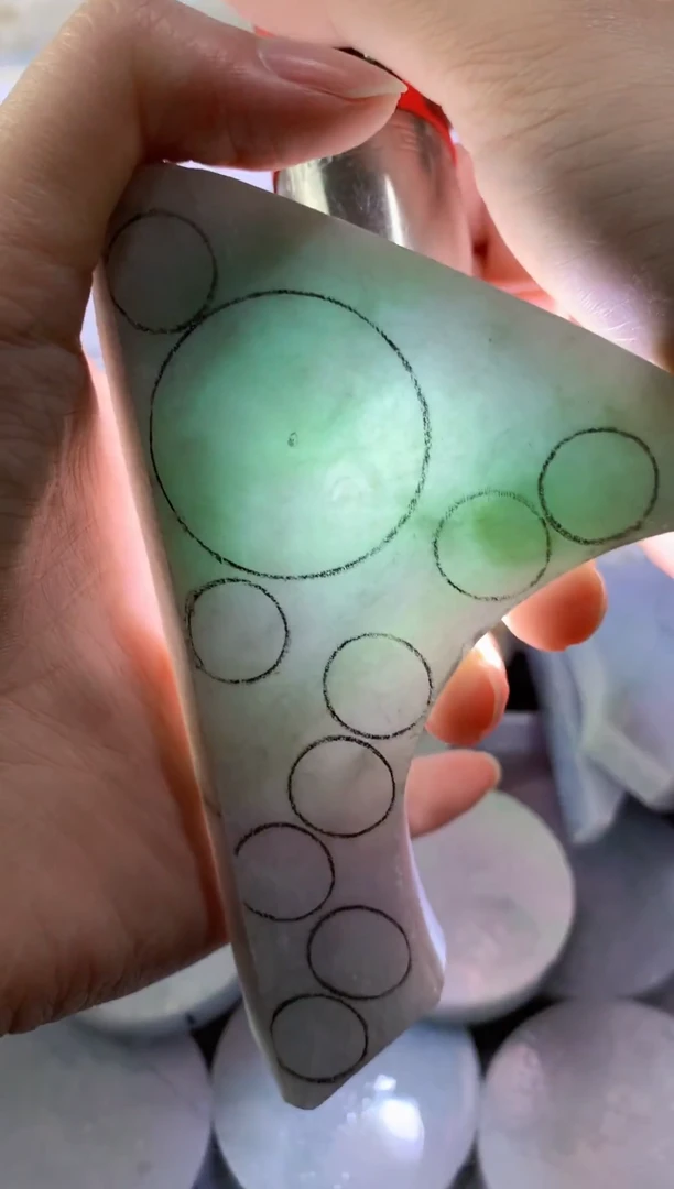 裸石翡翠天然缅甸a货002