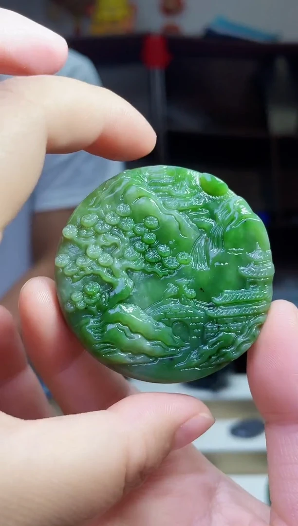 和田玉未镶嵌颈饰1