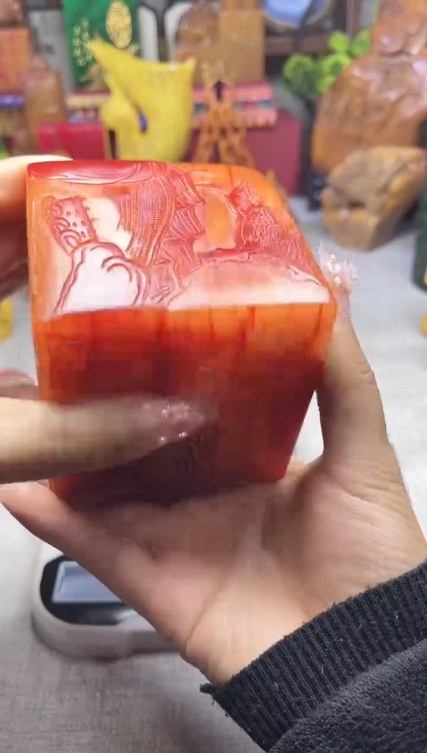 寿山石印石纯天然石料