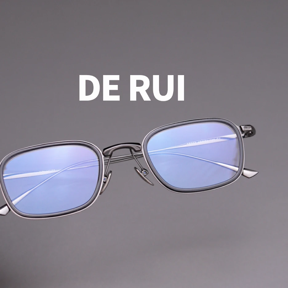【配镜套餐】DERUI 德瑞 高品质纯钛镜框+品牌近视镜片