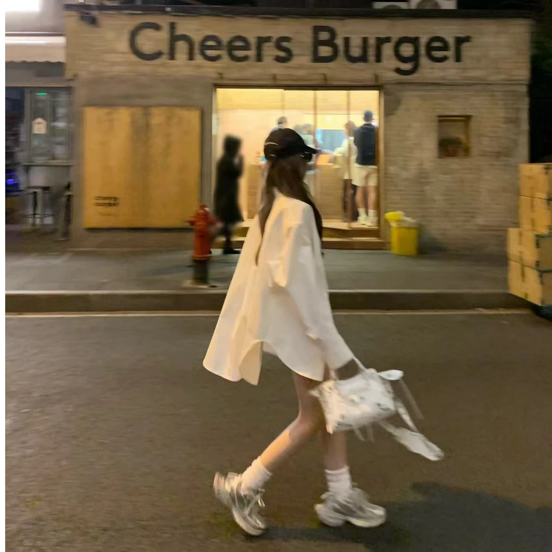 XIAOJIA 2025夏季新品衬衣防晒系列刺绣印花男女同款