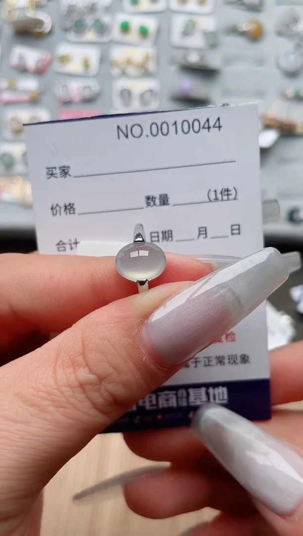 【闪购商品】翡翠戒指银S925镶嵌、