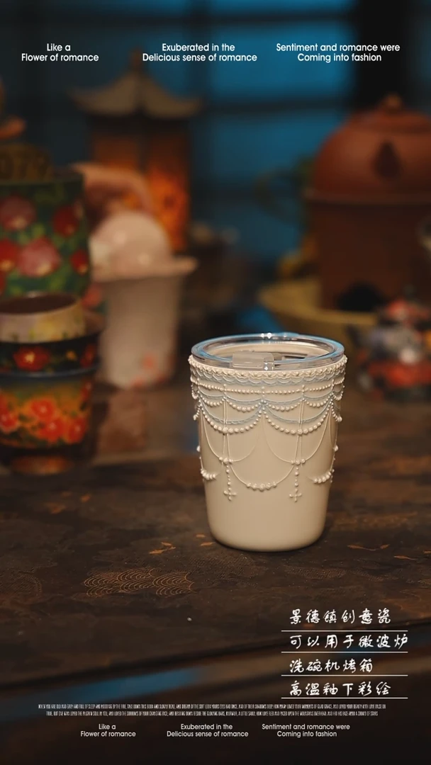 陶瓷景德镇高温釉下彩手工手绘款式