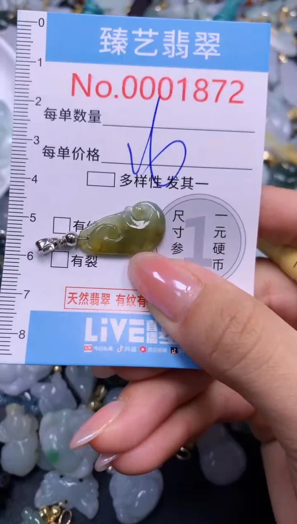 颈饰未镶嵌翡翠1872
