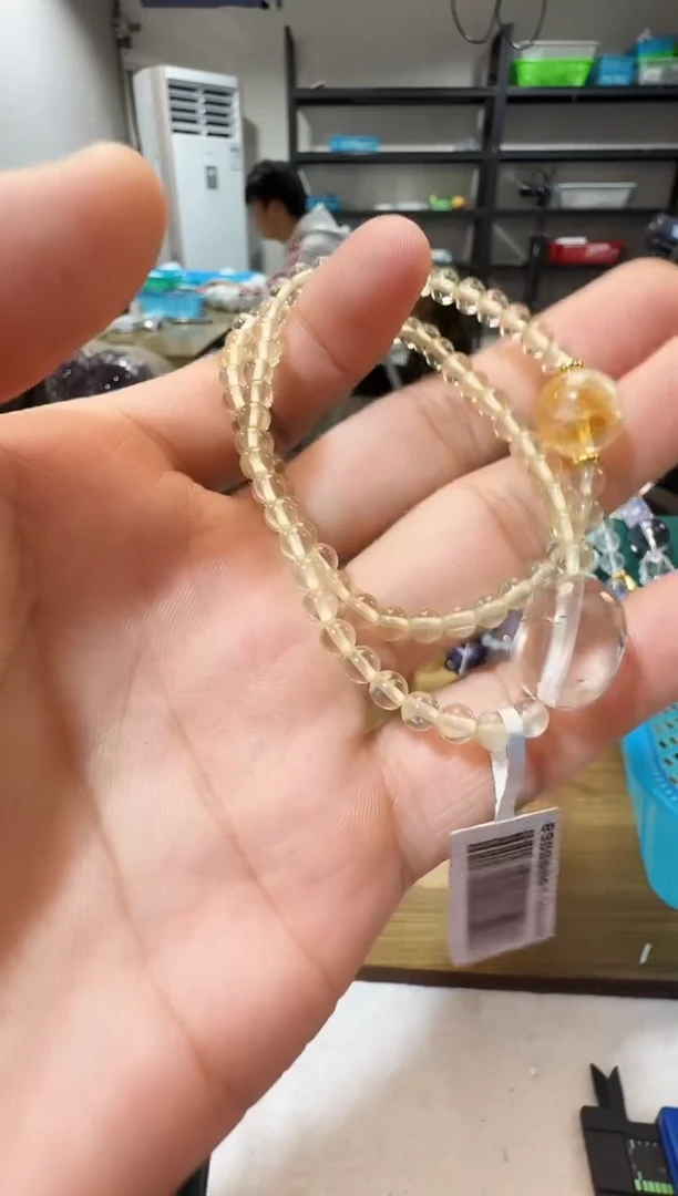 未镶嵌手链水晶晶1253 约4mm