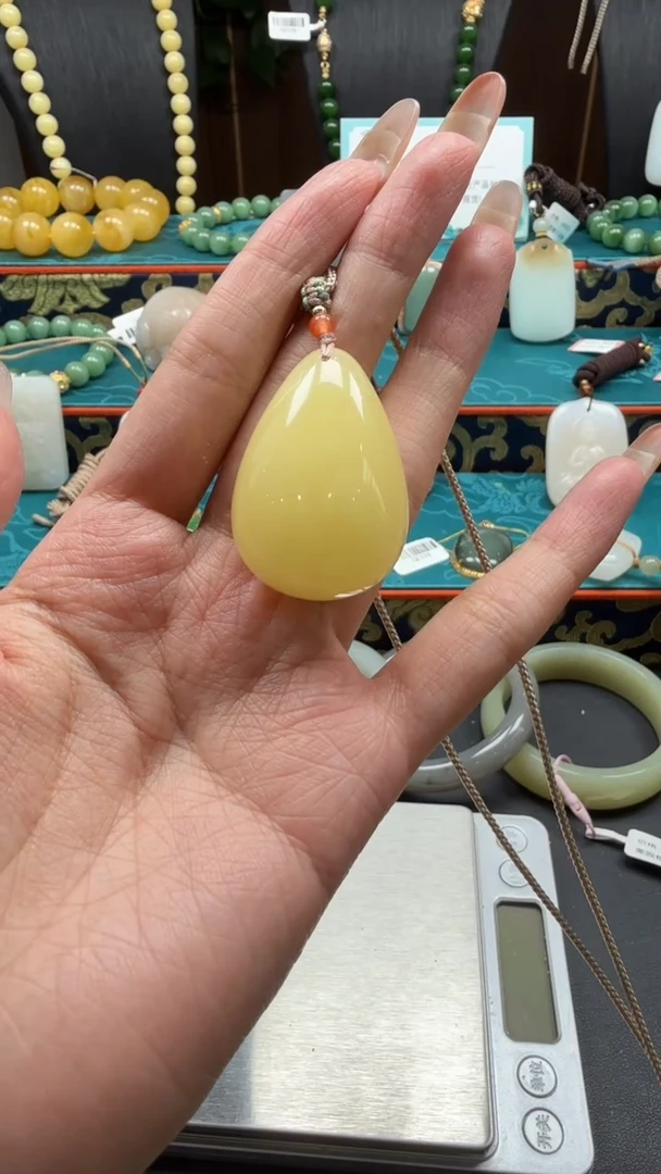 蜜蜡颈饰未镶嵌sm110