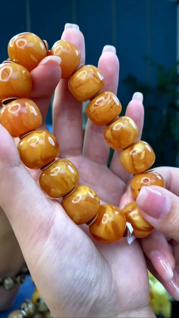 裸石琥珀未镶嵌11/16多样性发其一166