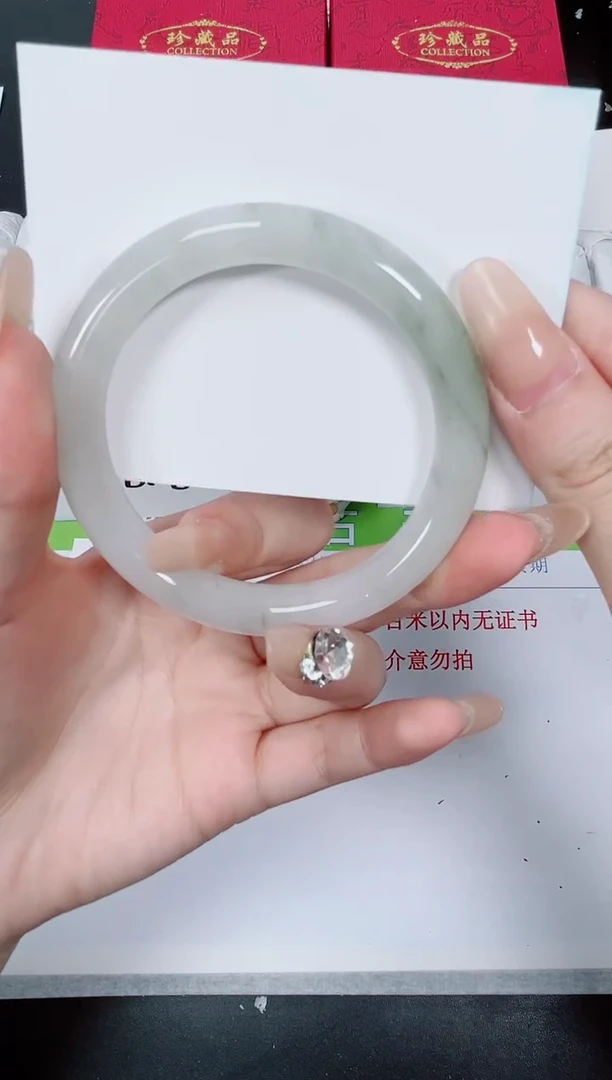 【闪购商品】石英质玉手镯合金k346-57.0