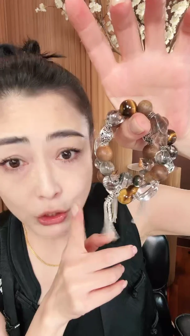 银S925镶嵌手串水晶手串 多样性发货 发一条