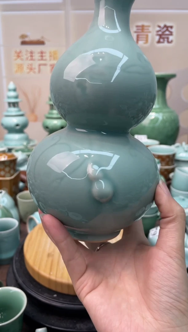 瓷特价福利 微瑕 慧仙青瓷