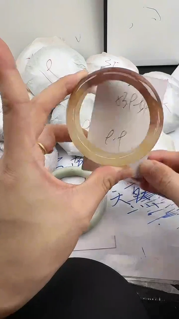 未镶嵌手镯石英质玉2/53-54