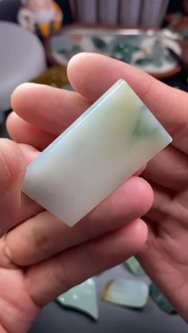 未镶嵌定制翡翠翡翠片料定制未镶嵌10.28-22