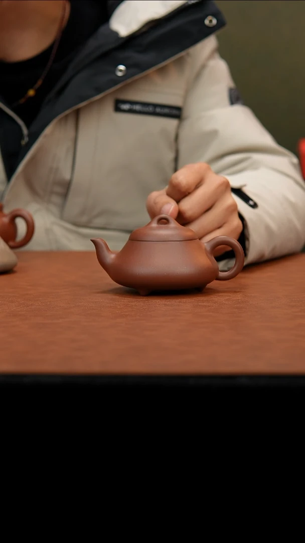 茶壶紫砂紫砂壶微瑕汉棠150cc