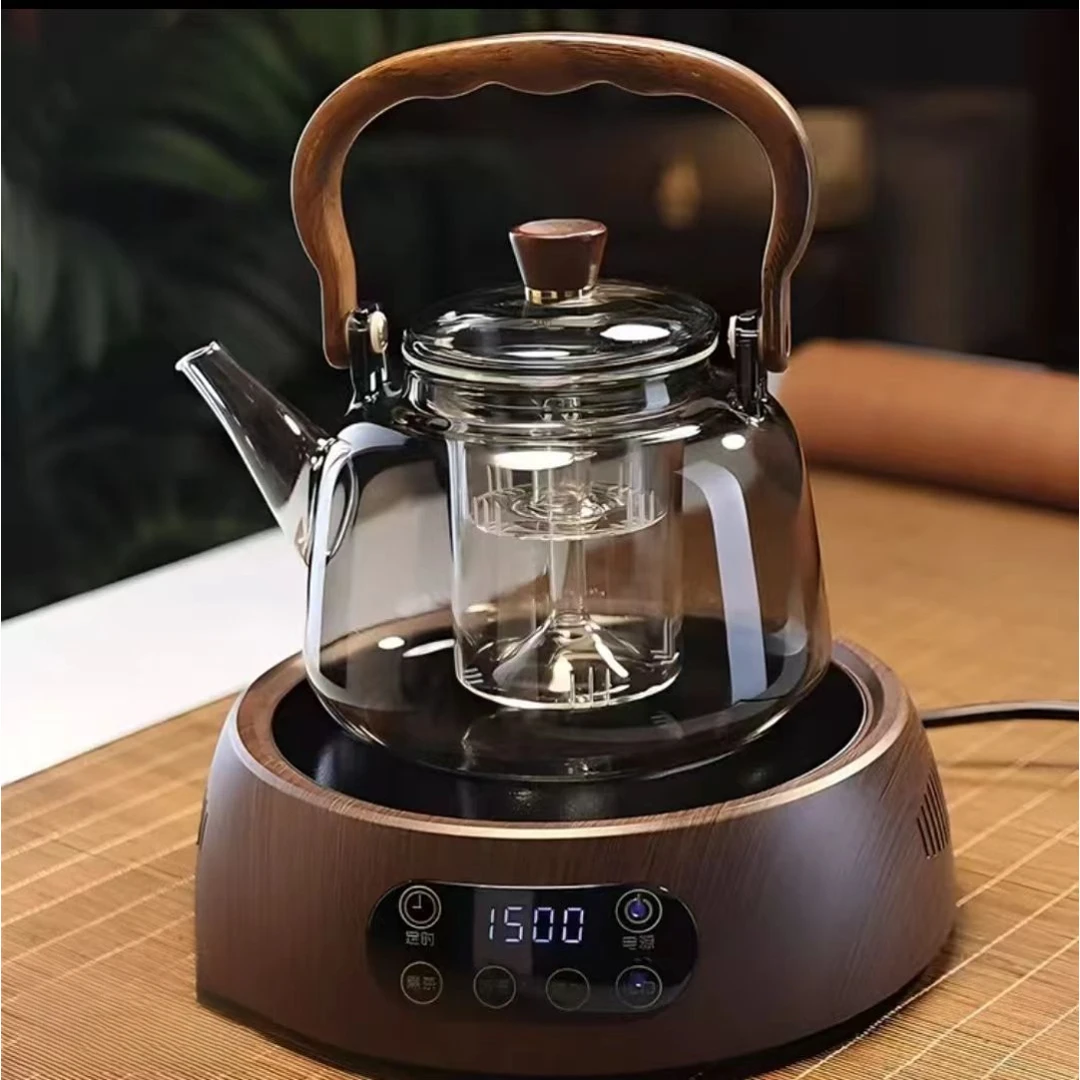 煮茶壶2025新款玻璃烧水壶加厚耐热电陶炉专用大容量泡茶壶可围炉