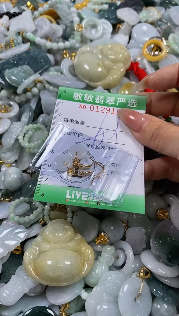 【闪购商品】翡翠颈饰未镶嵌闪购0129163多样性发其一