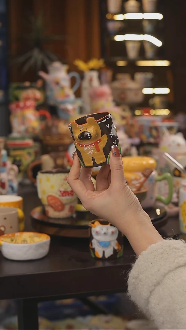 景德镇釉下彩绘设计师款式陶瓷