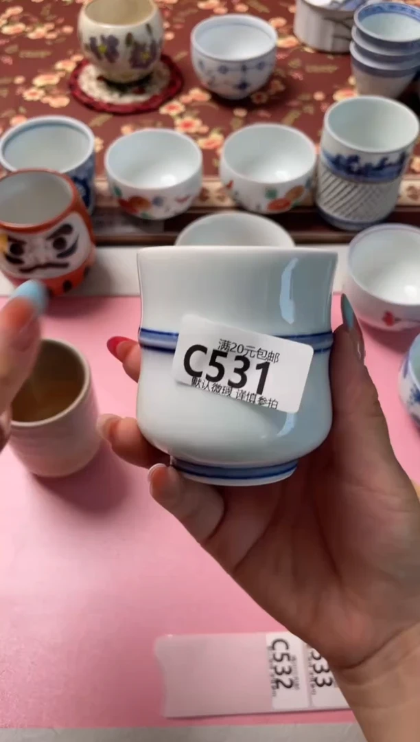 瓷片小*食瓷器瓷器C531