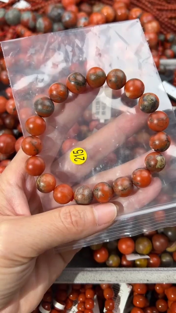 南红玛瑙手串未镶嵌11+