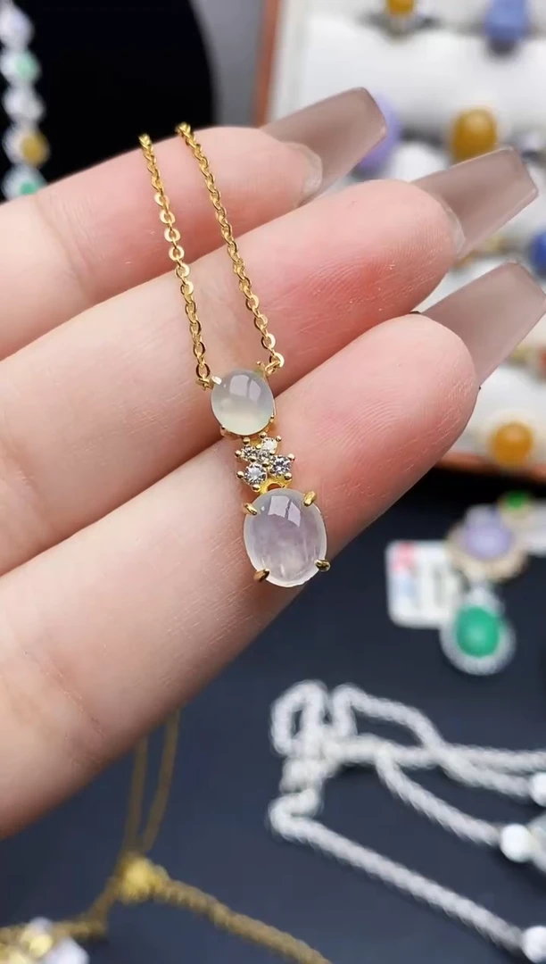 银S925镶嵌戒指翡翠1403