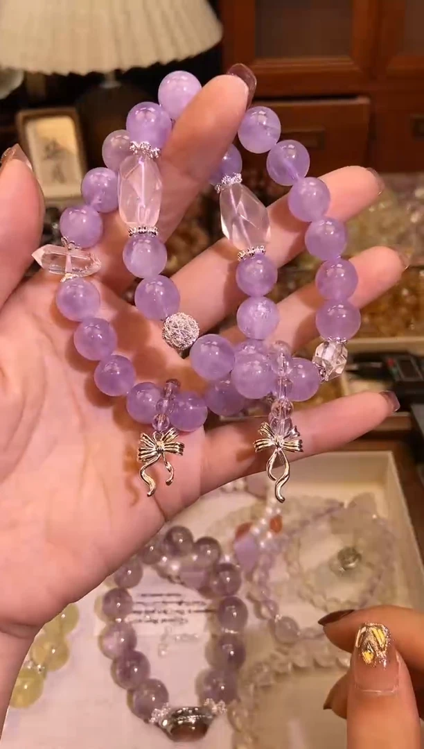 【闪购商品】紫晶手链未镶嵌451手串